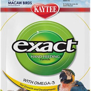 Kaytee Exact Hand Feeding Formula Baby Macaw Bird Food, 5-lb bag